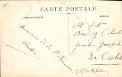 CPA La Sainte Baume Interieur de la Grotte 