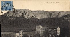 CPA La Sainte Baume Vue Generale 