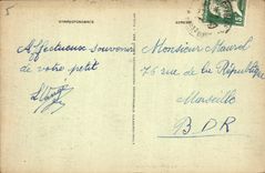 CPA La Sainte Baume Sainte Marie Madeleine au Calvaire 