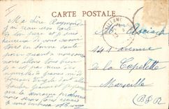 CPA La Sainte Baume Entree de la Grotte 