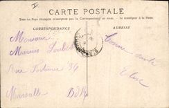 CPA La Sainte Baume Interieur de la Grotte 