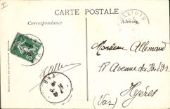 CPA La Sainte Baume Interieur de la Grotte 