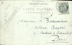 CPA La Sainte Baume Le Col de Bretagne 