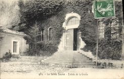 CPA La Sainte Baume Entree de la Grotte 