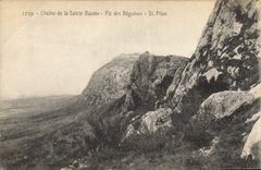 CPA Chaine de la Sainte Baume Pic des Beguines St Pilon 