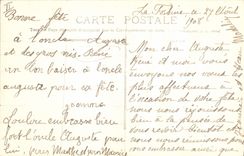 CPA La Sainte Baume En arrivant de St Zacharie 