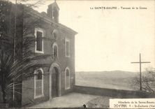 CPA La Sainte Baume Terrasse de la Grotte 