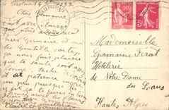 CPA La Sainte Baume Escaliers de la grotte 