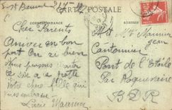 CPA La Sainte Baume La Grotte et le Saint Pilon vu de l'Hotellerie 