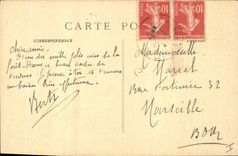 CPA Foret de la Ste Baume Chemin du Grand Prat 