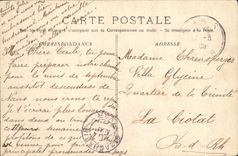 CPA La Sainte Baume La Foret Le Canape 