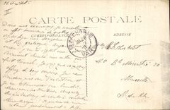 CPA La Sainte Baume La Route et la Roque Fourcade 