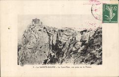 CPA La Sainte Baume Le Saint Pilon vue prise sur le Plateau 