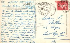 CPA La Sainte Baume Sous Bois Automobile