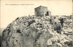 CPA La Sainte Baume Chapelle du Saint Pilon 
