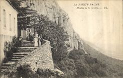 CPA La Sainte Baume Montee de la Grotte 