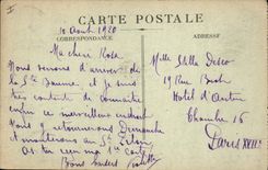 CPA Foret de la La Sainte Baume Sous bois 