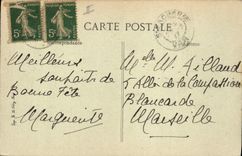 CPA La Sainte Baume Panorama pris de la Grotte 