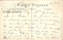 CPA La Sainte Baume Le Grand Grotte 