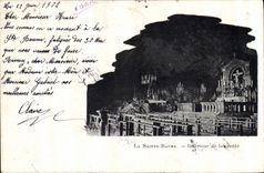 CPA La Sainte Baume Interieur de la Grotte 