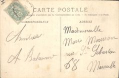 CPA La Sainte Baume Interieur de la Grotte 