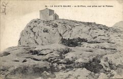 CPA La Sainte Baume Le St Pilon vue prise sur le Plateau 