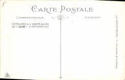 CPA Hottelerie de la Sainte Baume St Zacharie Var 