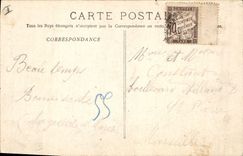 CPA La Sainte Baume Le Saint Pilon et la Grotte 