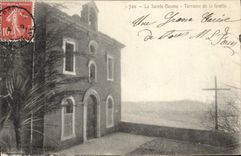 CPA La Sainte Baume Terrasse de la Grotte 