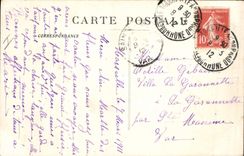 CPA La Sainte Baume Chapelle des Parisiens 