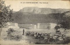 CPA La Sainte Baume Vue Generale 