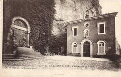 CPA La Sainte Baume L'Entree de la Grotte 