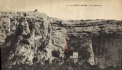 CPA La Sainte Baume Vue Generale 