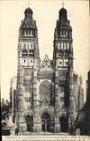 CPA Tours Cathedrale St Gatien 