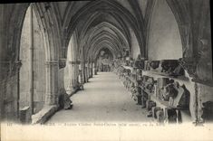CPA Tours Ancien Cloitre Saint Gatien cote ouest vu du Nord 