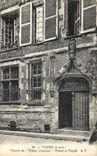 CPA Tours Maison de Tristan Lhermite Entree et Facade 