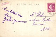 CPA Tours Jardin des Prebendes d'Oe 