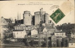 CPA Fumel et ses Environs Bonaguil Le Chateau Monument historique 
