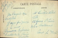 CPA Parc de Versailles Flotille du Canal 