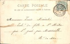 CPA Parc de Versailles La Flotille du Canal 