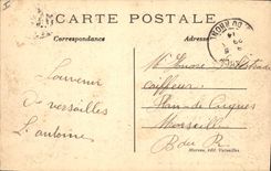 CPA Palais de Versailles Galerie des Glaces 