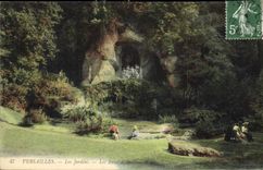 CPA Versailles Les Jardins Les bains d'Apollon