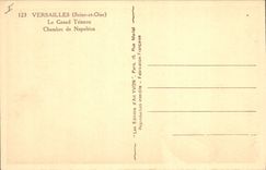 CPA Versailles Seine et Oise Le Grand Trianon Chambre de Napoleon 