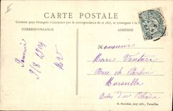 CPA Versailles Les Parterres le four des Grandes 