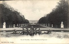 CPA Parc de Versailles Bassin d'Apollon et le Tapis Vert 