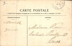 CPA Versailles Le Canal et l'Embarcadere 