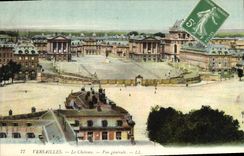 CPA Versailles Le Chateau Vue Generale 