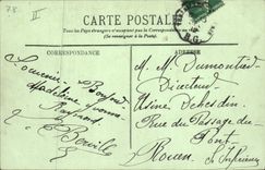 CPA Jardins de Versailles La Flottille du Canal 