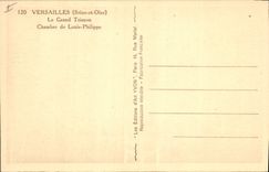 CPA Versailles Seine et Oise Le Grand Trianon Chambre de Louis Philippe 