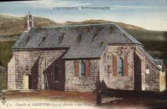 CPA L'Auvergne Chapelle de Vassiviere 